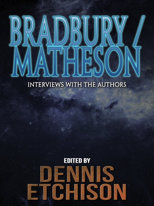 Title details for Bradbury/Matheson by Dennis Etchison - Available